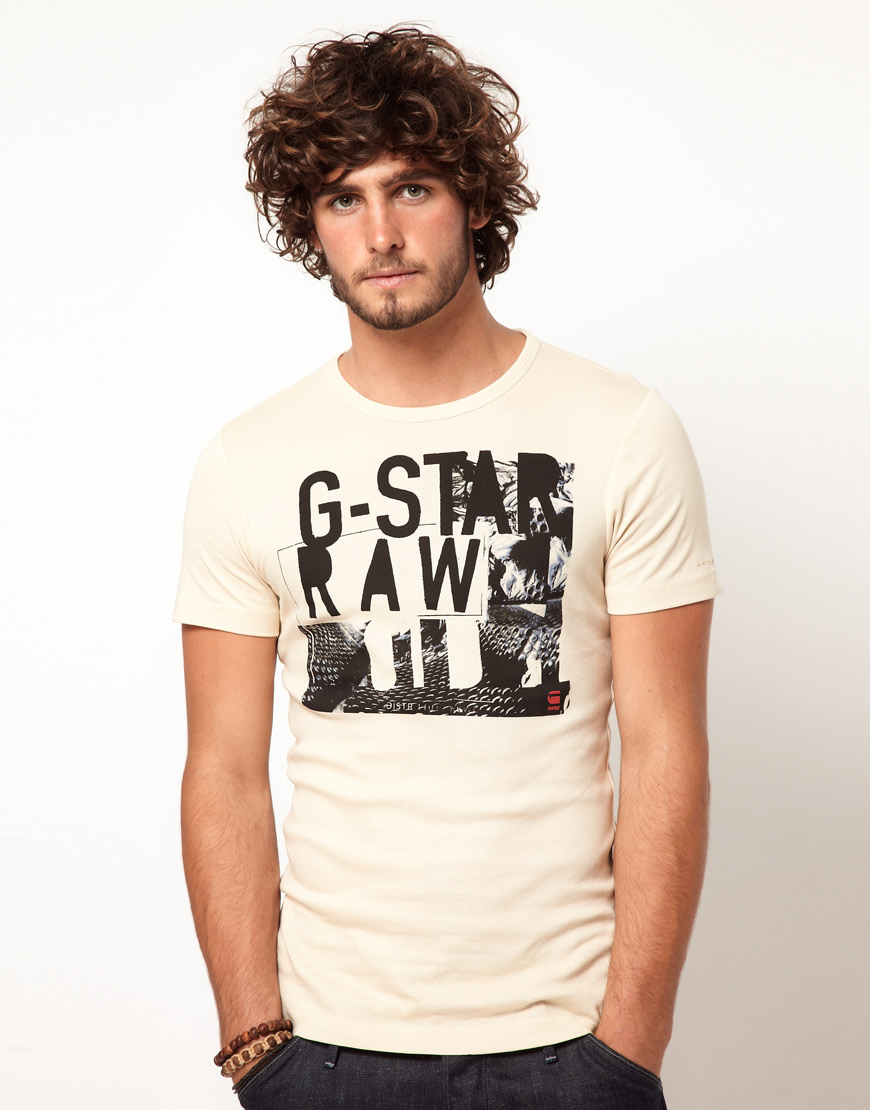 G Star Avenger Logo Print T-Shirt - Hispotion