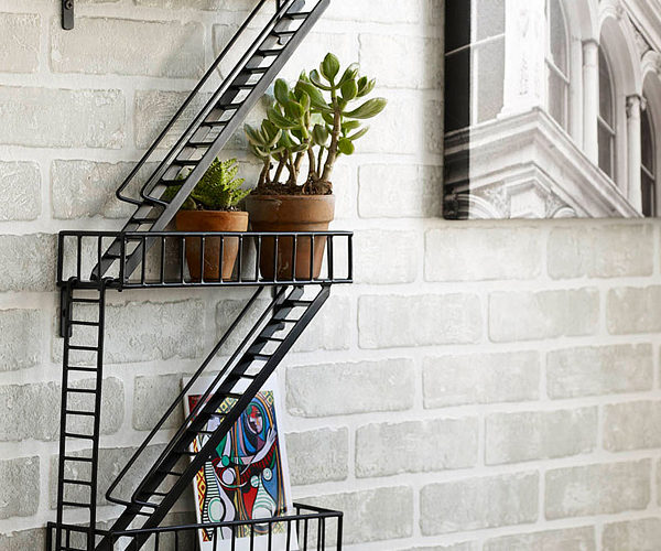 Fire Escape Wall Shelf - HisPotion