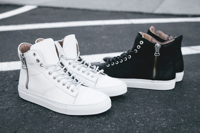 Wings+Horns Leather High Tops - Hispotion