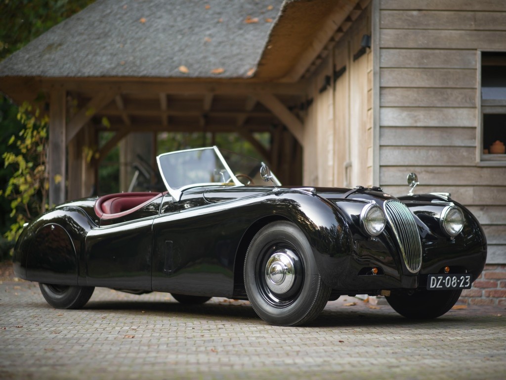 Jaguar xk120 родстер