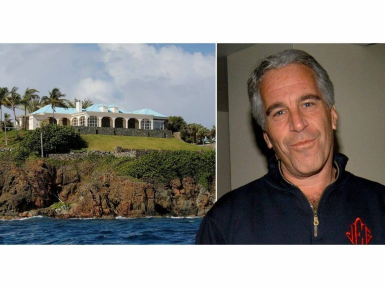 Jeffrey Epstein Island. Before and After Epstein's Ownership.