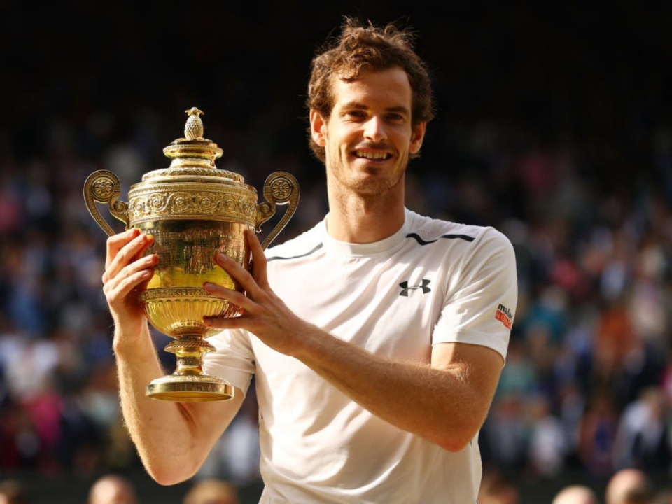 pineapple on the Wimbledon trophy