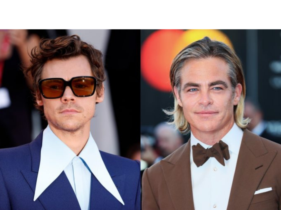 Chris Pine and Harry Styles