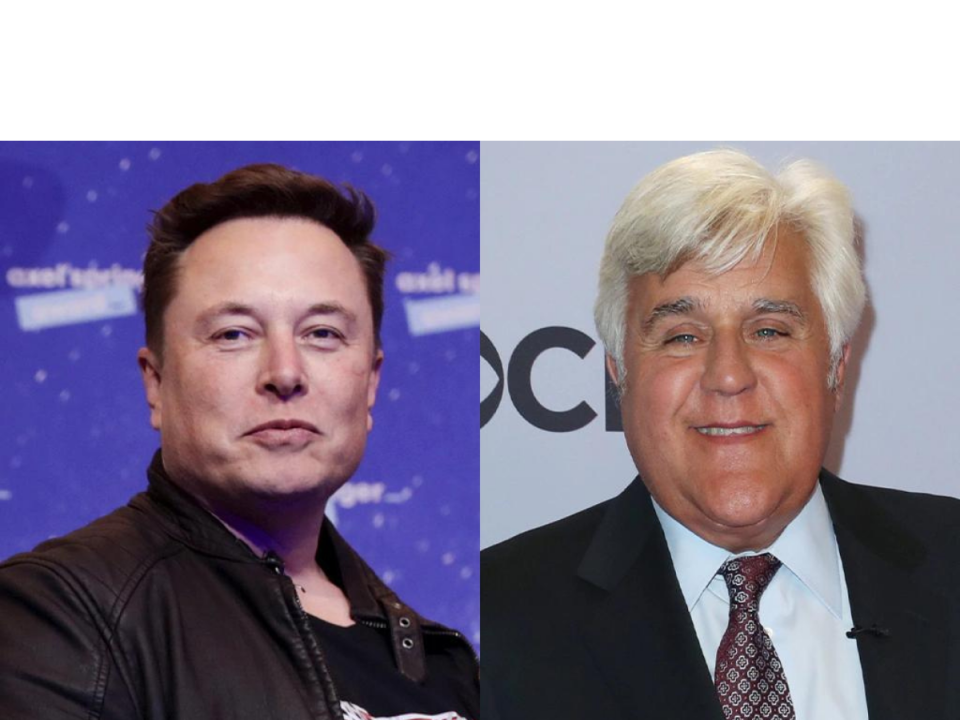 Jay Leno and Elon Musk