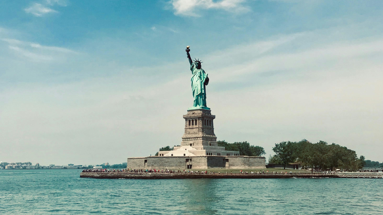 Statue of Liberty and Ellis Island