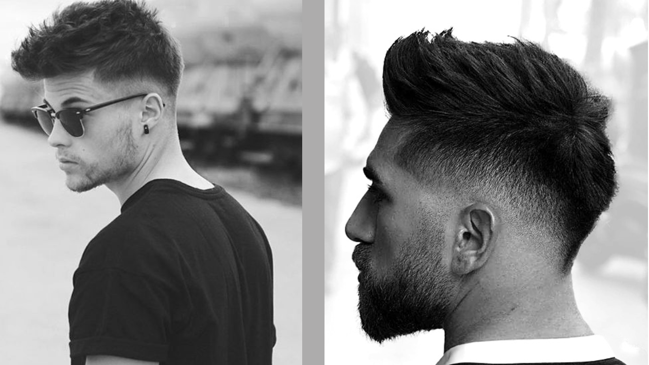 The Faux Hawk Fade