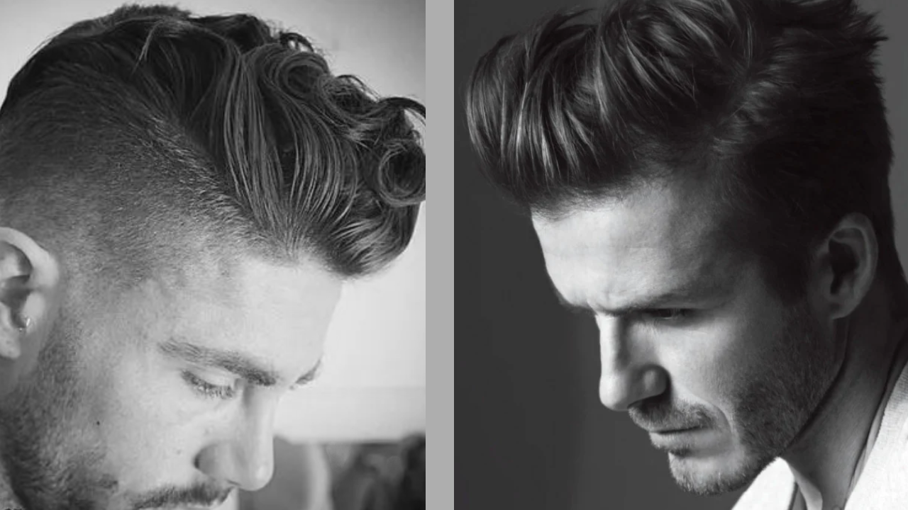 The Pompadour with a Modern Twist