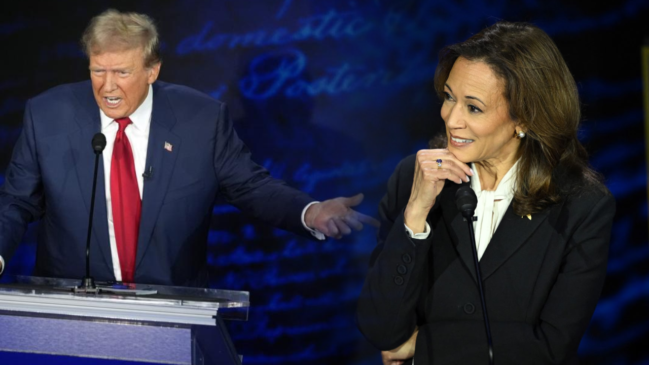 Trump and Harris debate