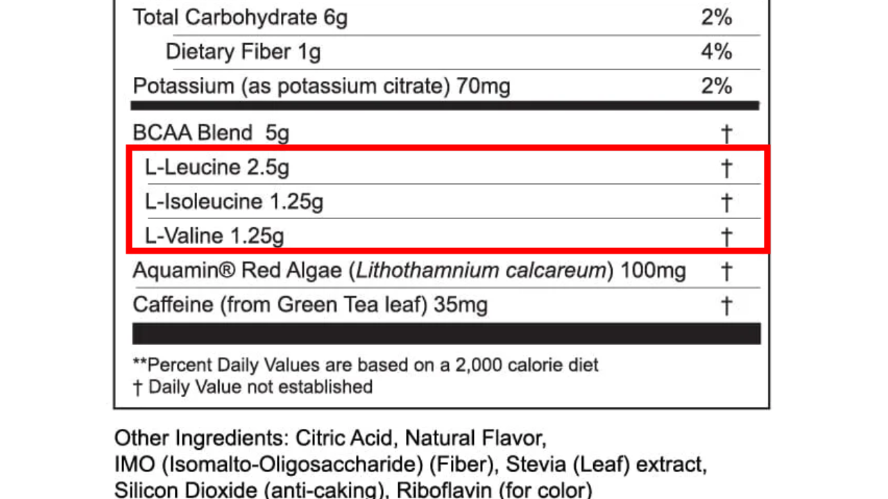 three amino acids