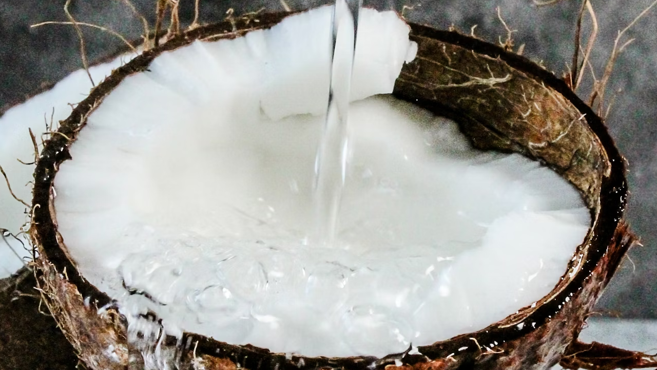 Coconut Water: Hydrating and Rich in Electrolytes