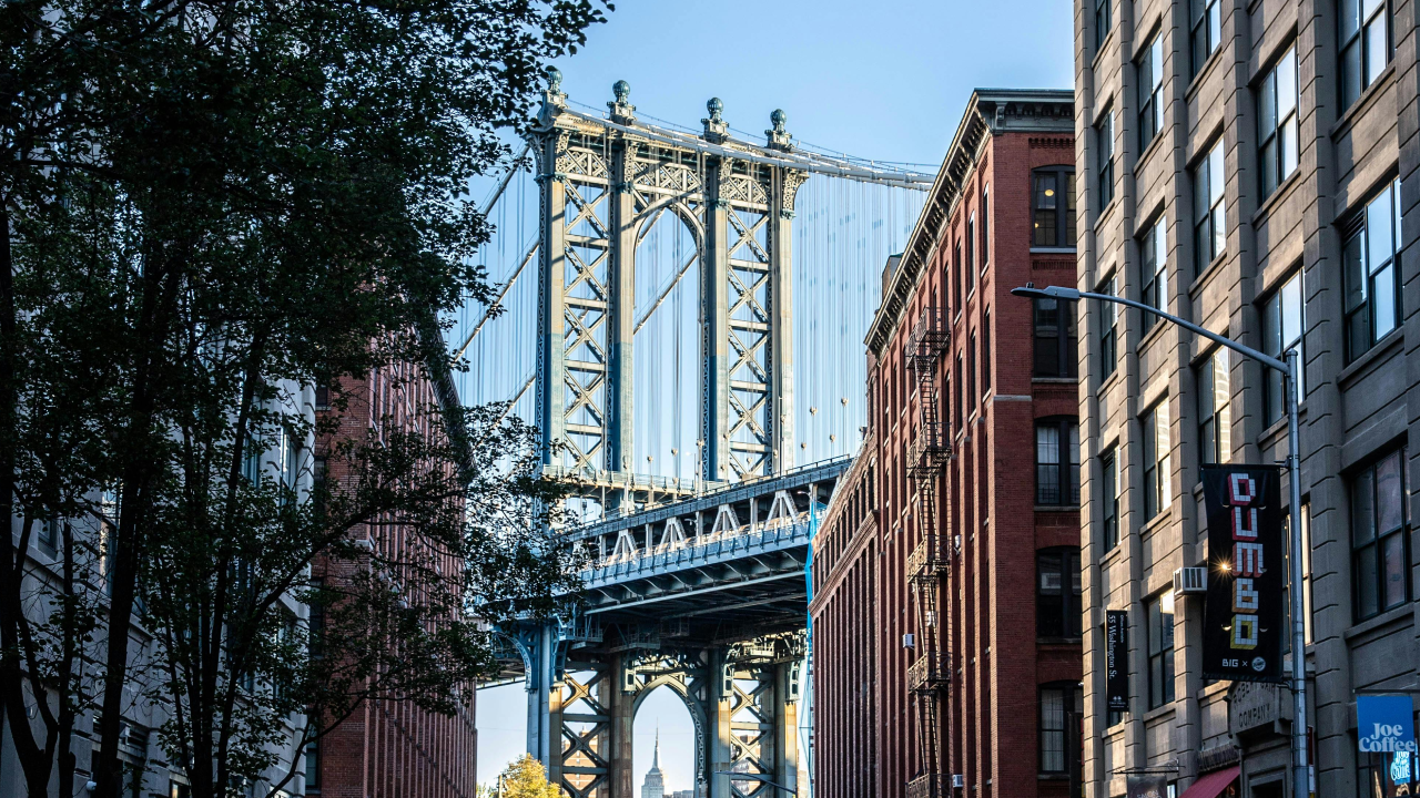 2. DUMBO (Down Under the Manhattan Bridge Overpass)