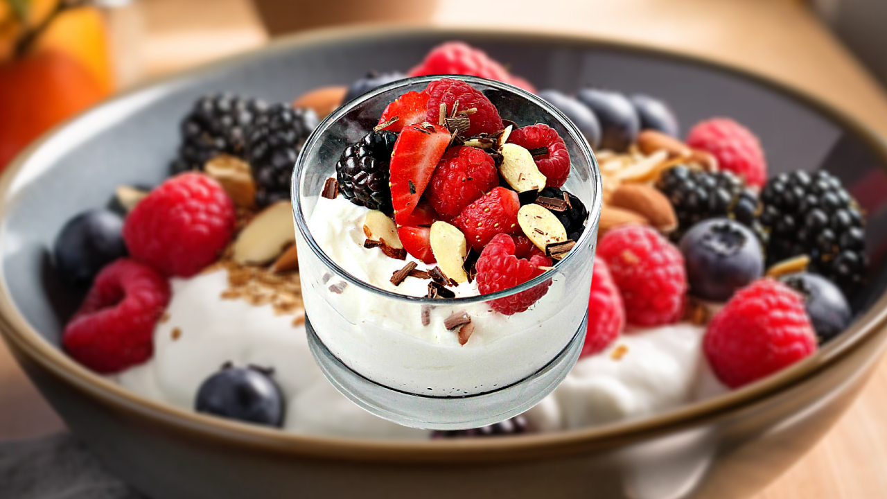 Greek Yogurt and Berry Parfait