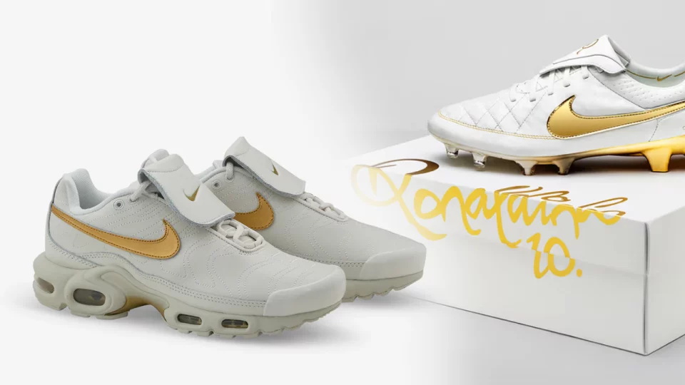 Ronaldinho’s Golden Legacy Lives On: Nike Tiempo Boots Get a Sneaker Makeover