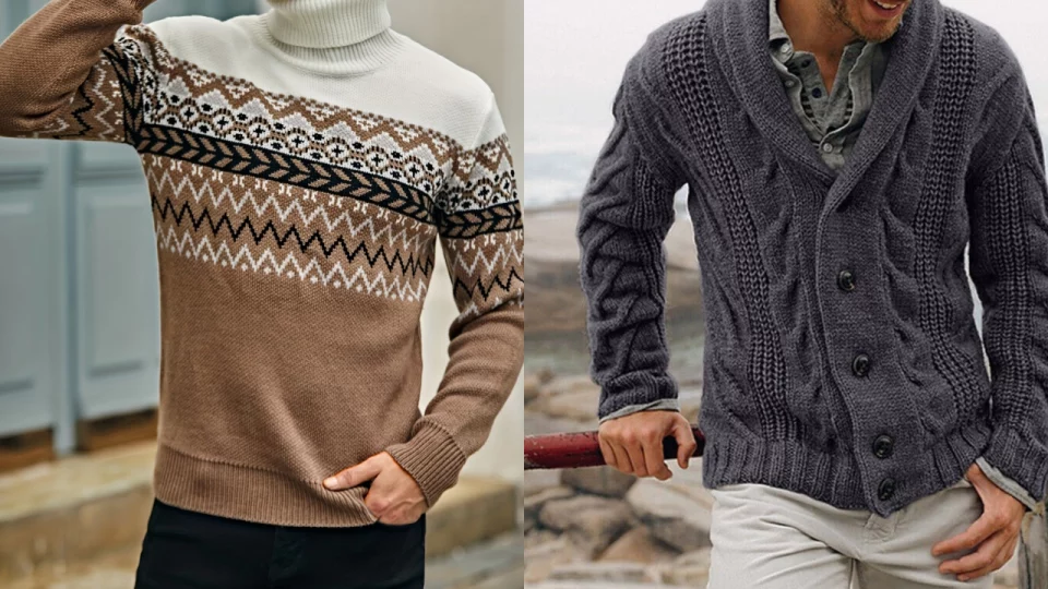 Sweaters vs. Cardigans: Navigating Style, Comfort, and Versatility in Men’s Fashion