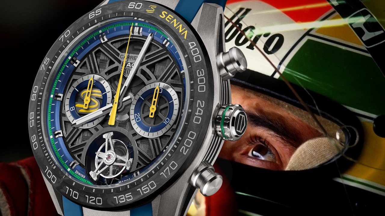 The Carrera Chronograph Tourbillon x Senna: A Masterpiece of Design and Engineering