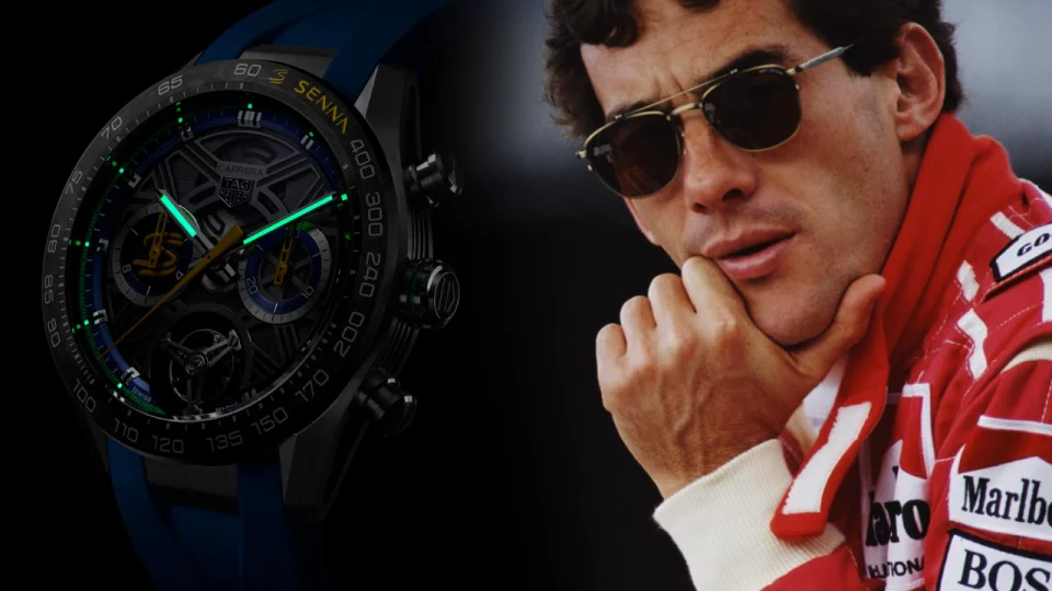 The Ultimate Racing Tribute TAG Heuer Unveils a Watch Inspired by Ayrton Senna