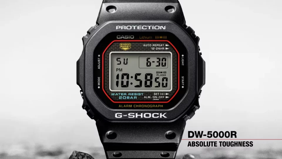 Casio Resurrects a Legend: The Iconic G-Shock DW-5000 Returns with a Modern Twist