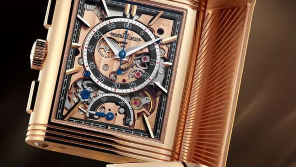 Elegance Redefined in Pink Gold with the Jaeger-LeCoultre Reverso Tribute Chronograph