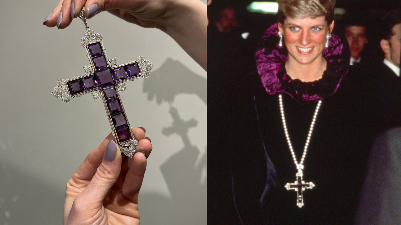 The Princess Diana Cross Necklace: A Royal Relic