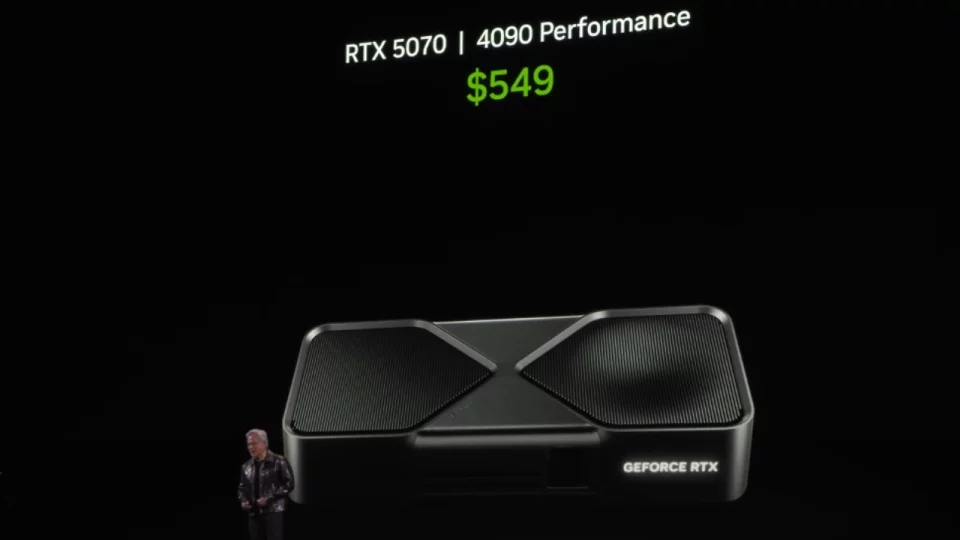 Nvidia’s RTX 5070 Promises RTX 4090 Power for $549